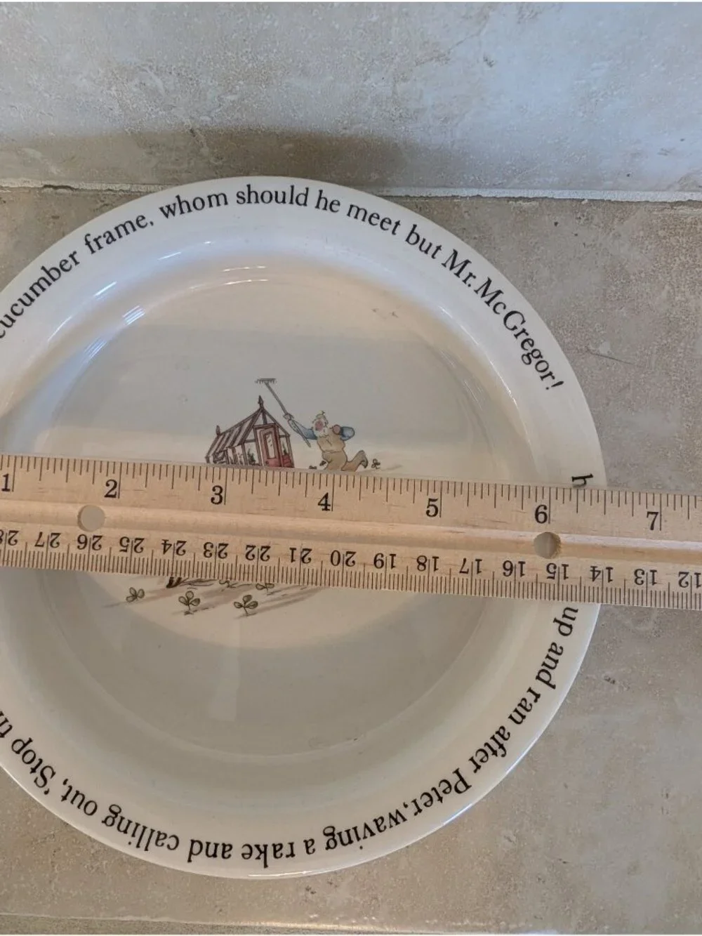 Vintage Wedgwood Beatrix Potter Peter Rabbit Child's Porringer Bowl Classic